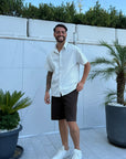 Camicia NAPOLI marrone