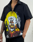 Camicia MURALES nera