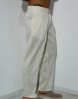 Pantalone CAPRI lino beige