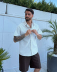 Camicia NAPOLI marrone
