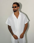 Coordinato ZANZIBAR bianco lino