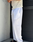 Pantalone LINO bianco