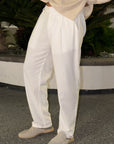 Pantalone CAPRI bianco