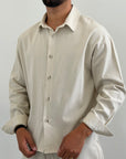 Coordinato MESSICO beige LINO
