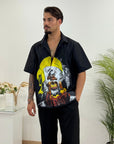 Camicia MURALES nera