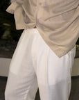 Pantalone CAPRI bianco