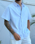Camicia NAPOLI azzurro
