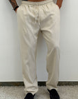 Pantalone BALI beige LINO