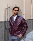 Bomber BURGUNDY