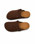 Sabot marrone camoscio