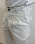 PANTALONE STYLE panna