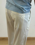 PANTALONE STYLE panna