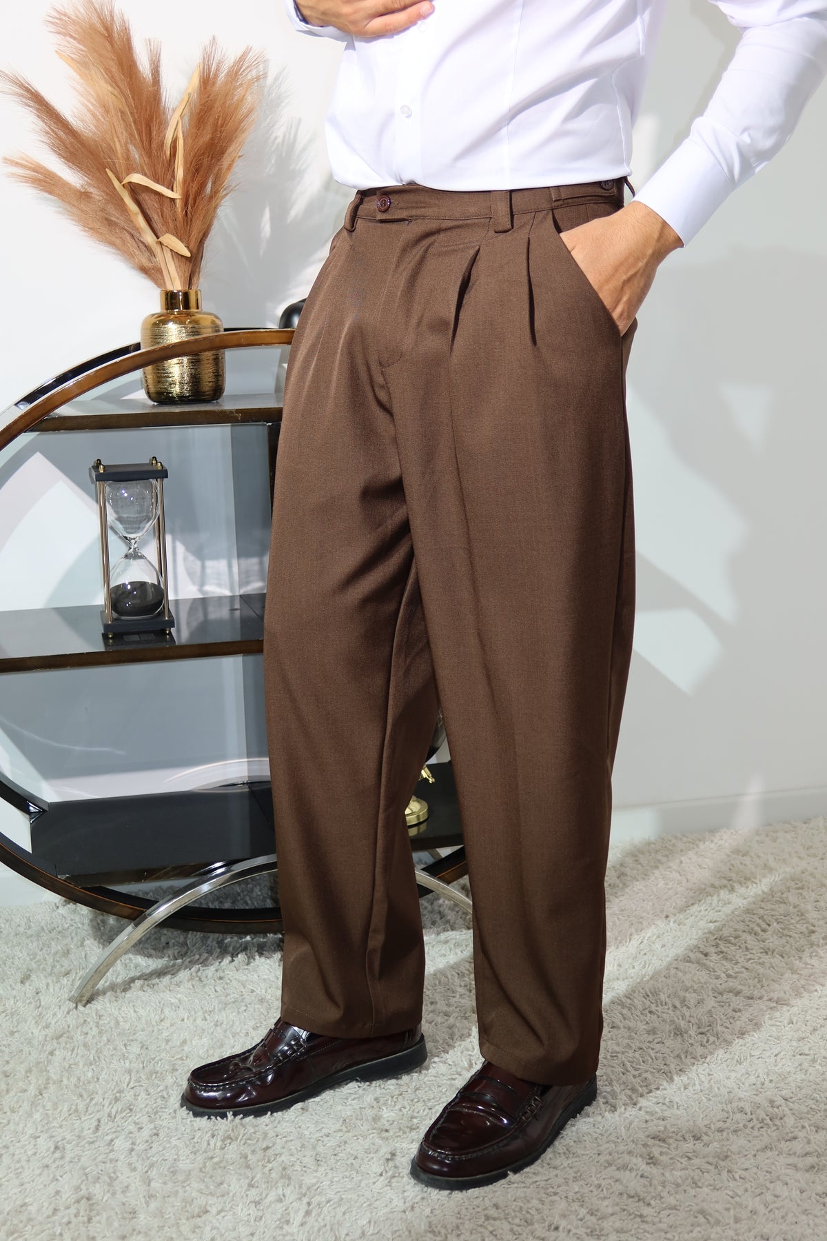 Pantalone MONTECARLO marrone