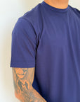 T-shirt Scozia blu