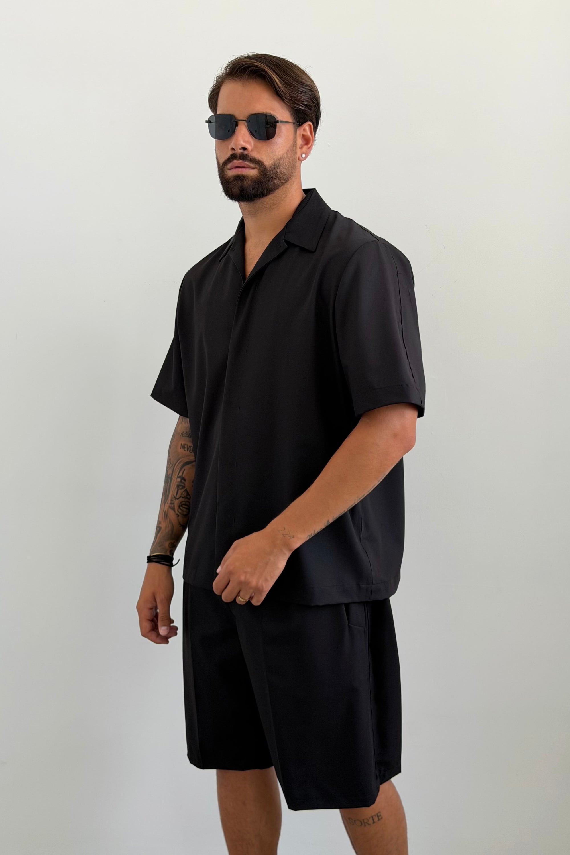 Coordinato BOMBER nero