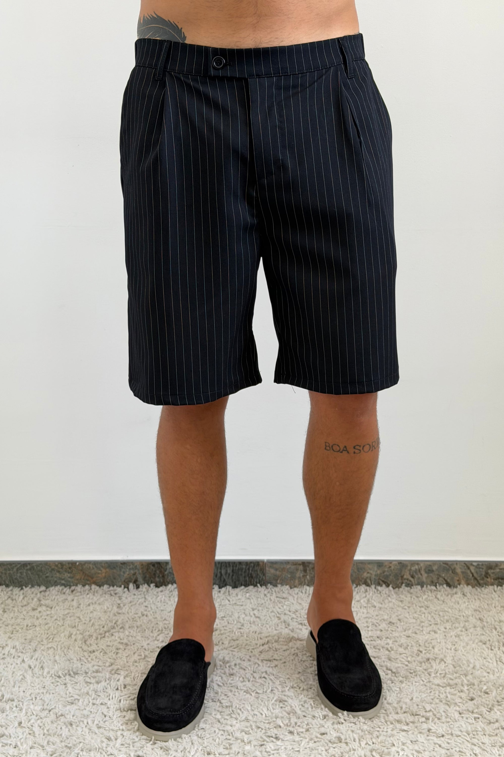 Bermuda GESSATO nero