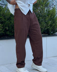 Pantalone LINO marrone