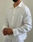 Coordinato MESSICO bianco LINO