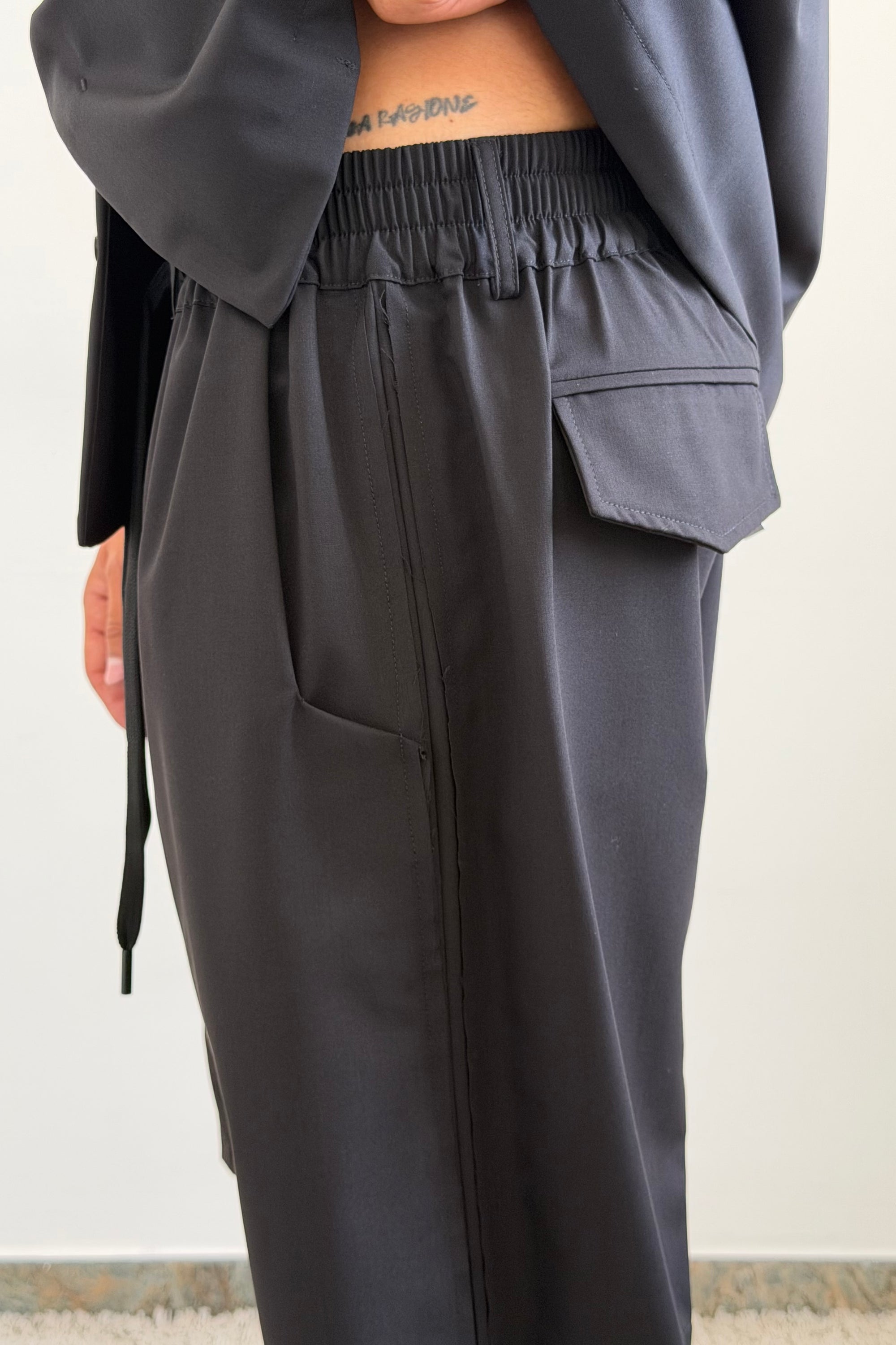 Coordinato BOMBER nero