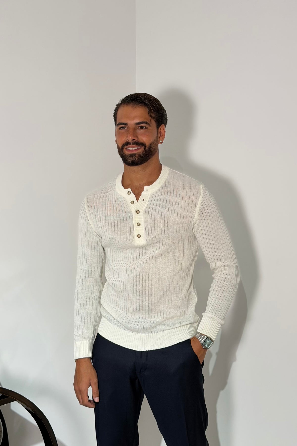 Maglia BOTTON bianca