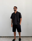 Coordinato BOMBER nero