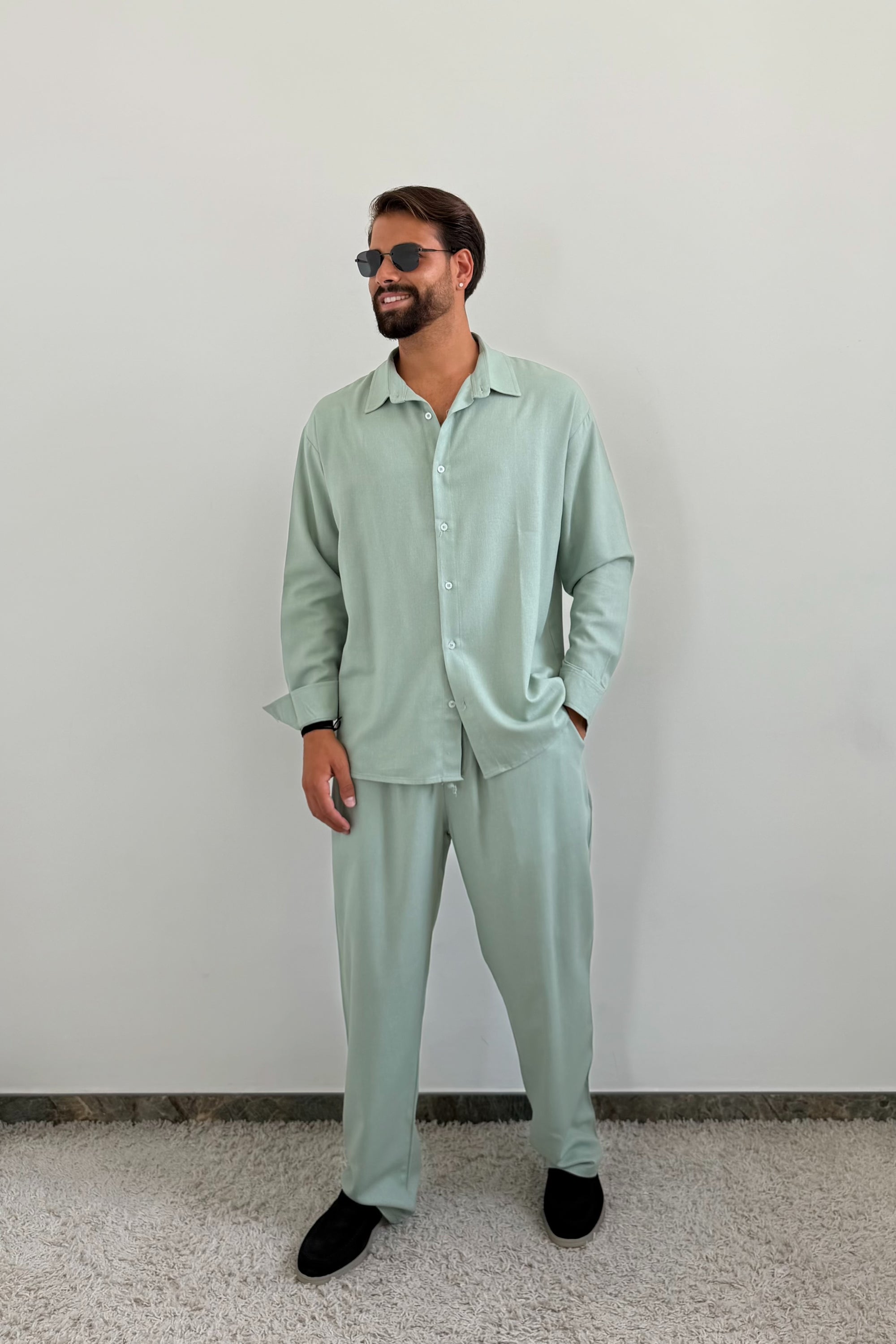 Coordinato MESSICO verde LINO