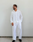 Coordinato MESSICO bianco LINO
