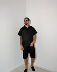 Coordinato PORTOFINO nero lino
