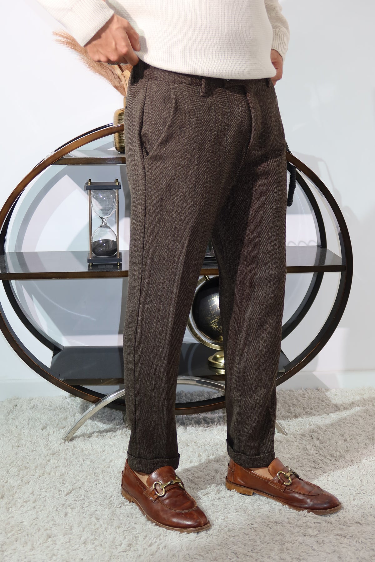 Pantalone BERGAMO marrone
