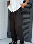 Pantalone LINO nero