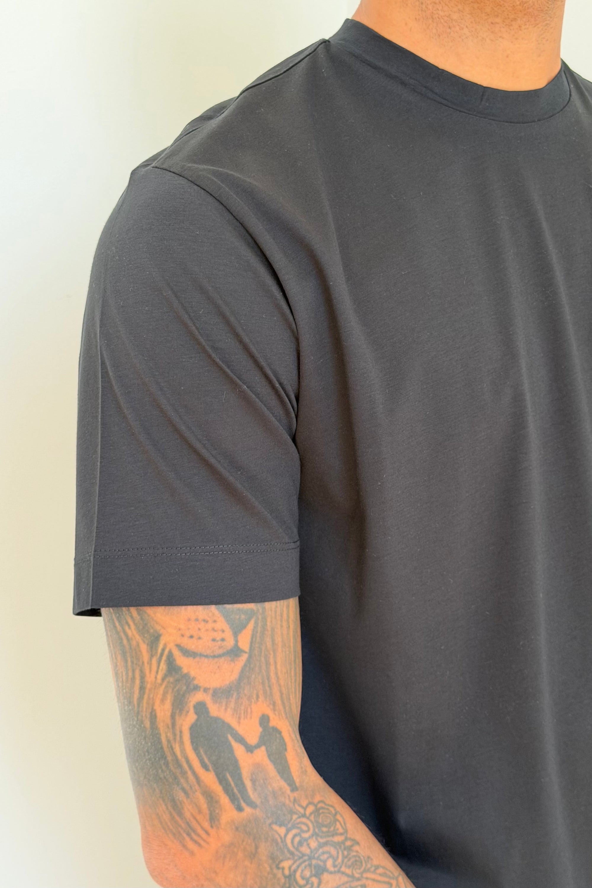T-shirt Scozia nera
