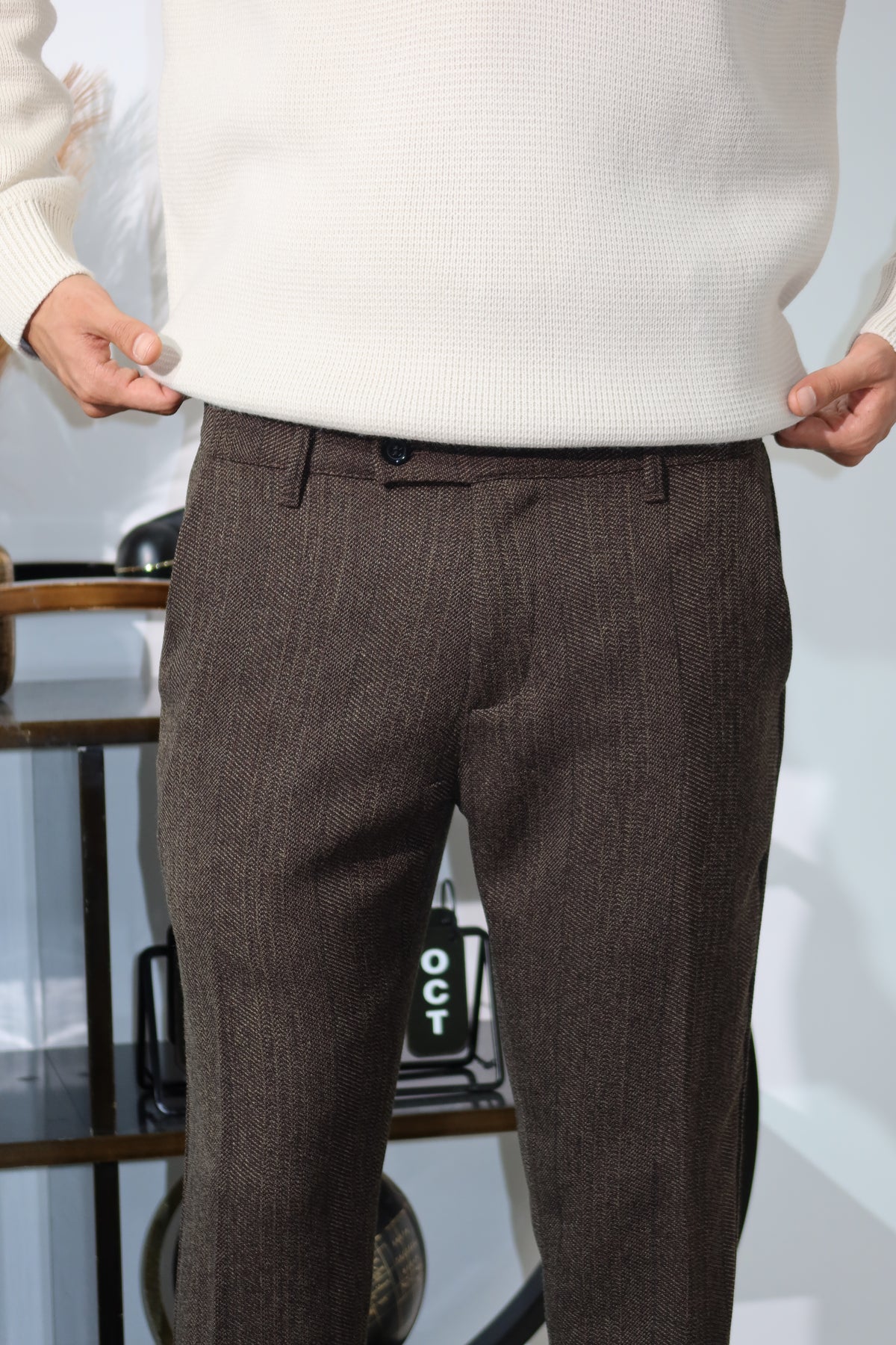 Pantalone BERGAMO marrone
