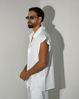 Camicia MIAMI Lino bianca
