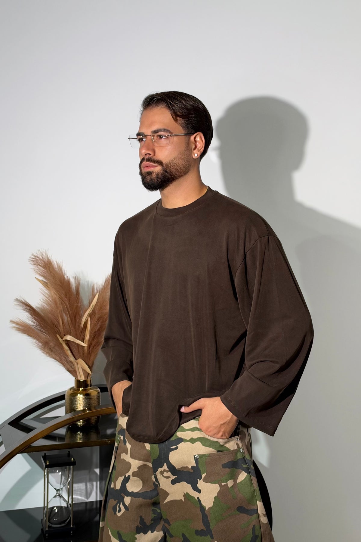 LONGSLEEVE marrone