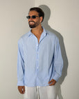 Camicia RIGA celeste