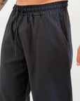 Pantalone BALI nero LINO