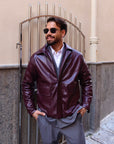 Bomber BURGUNDY