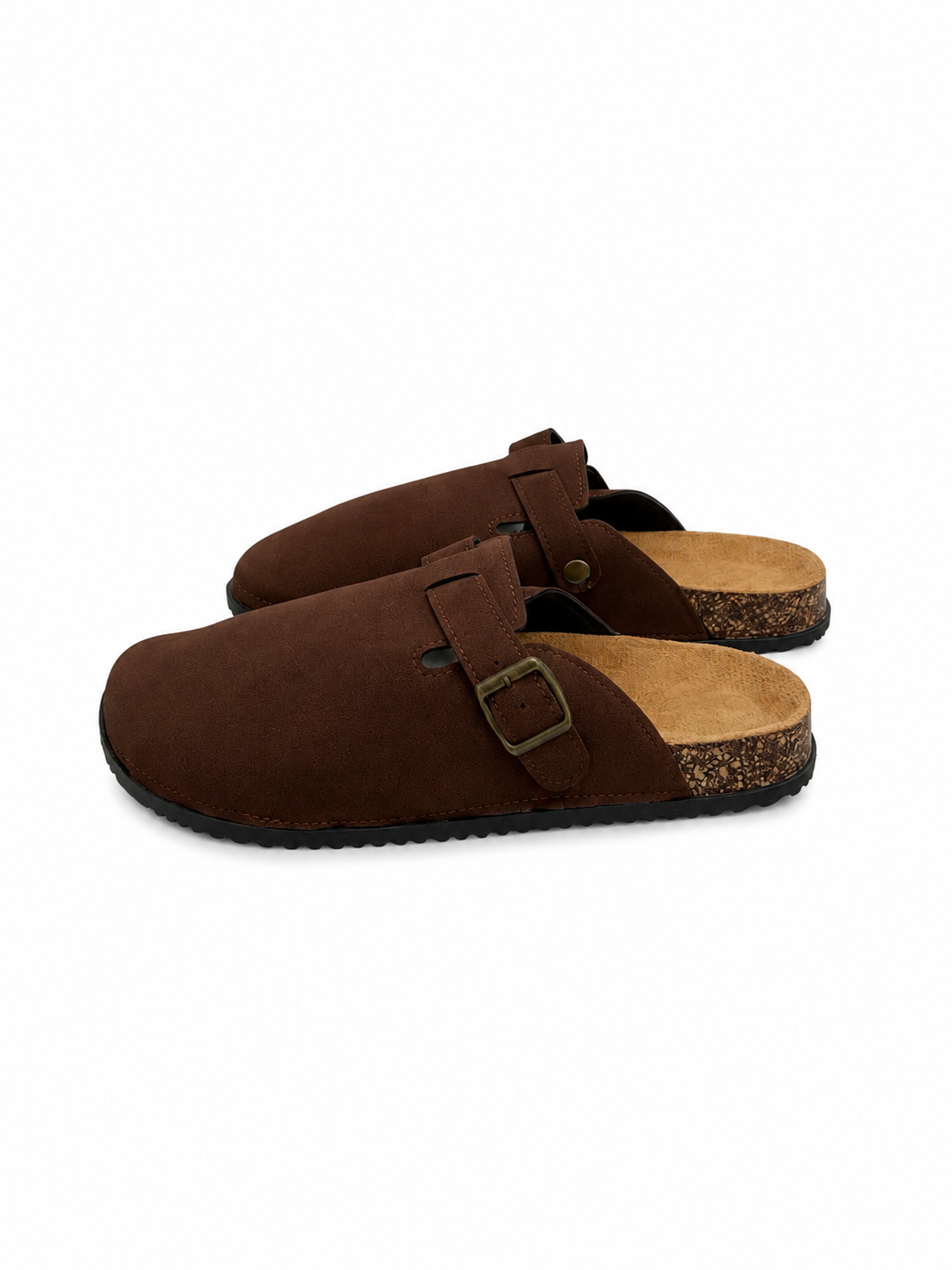 Sabot marrone camoscio