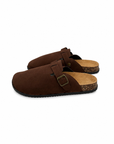 Sabot marrone camoscio