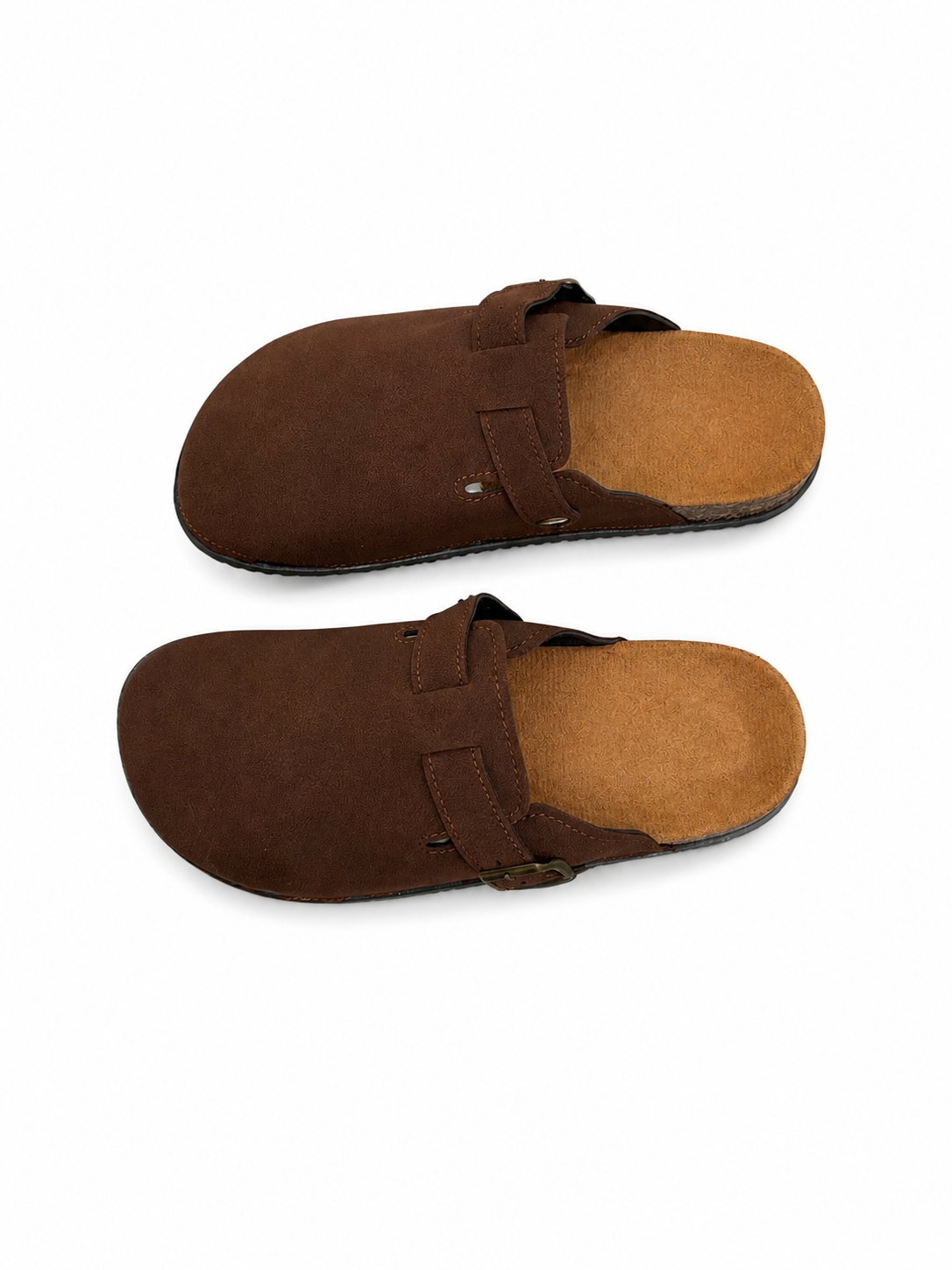 Sabot marrone camoscio