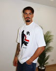 T-shirt SHOES bianca