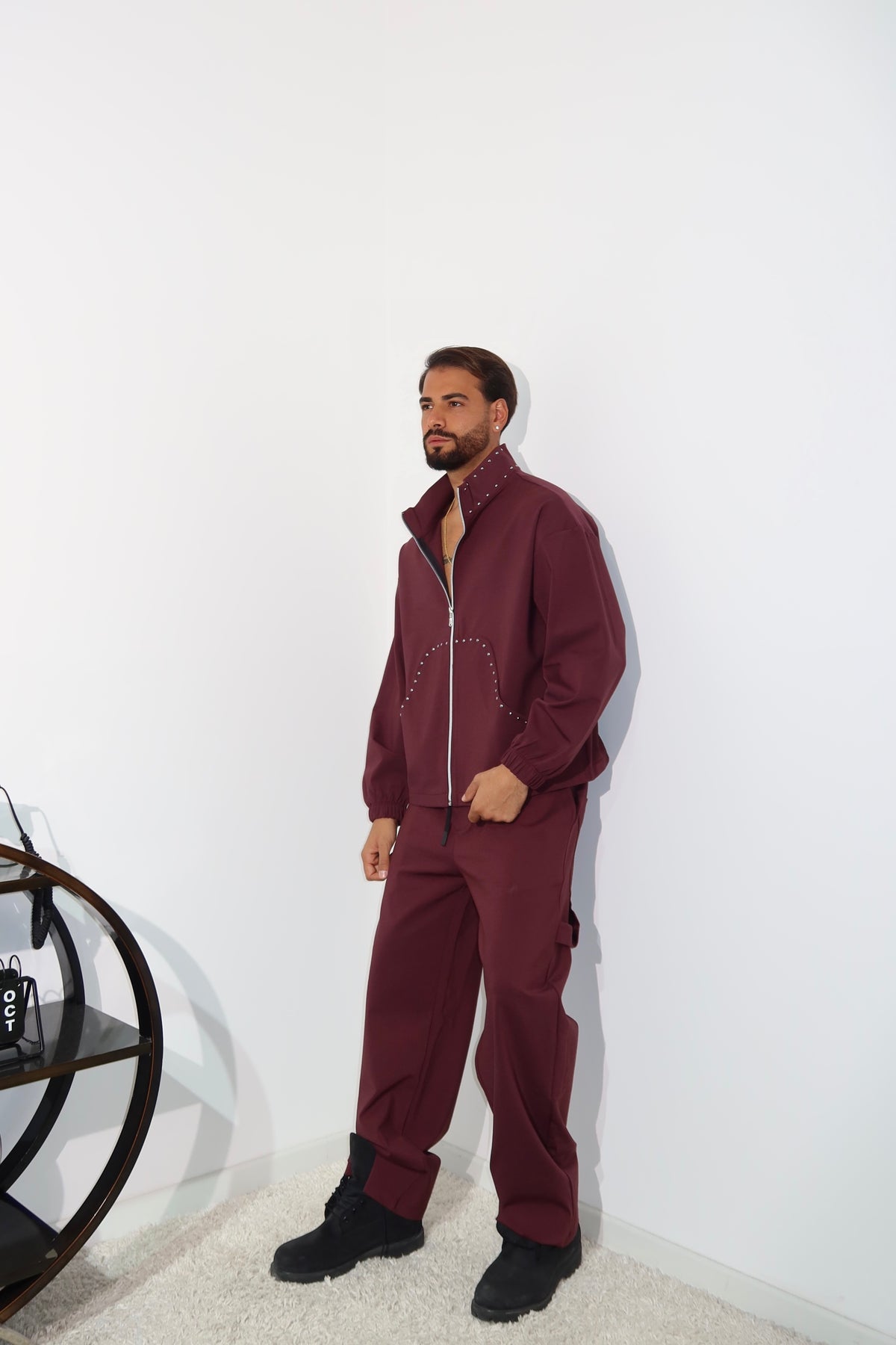 Coordinato MANHATTAN bordeaux