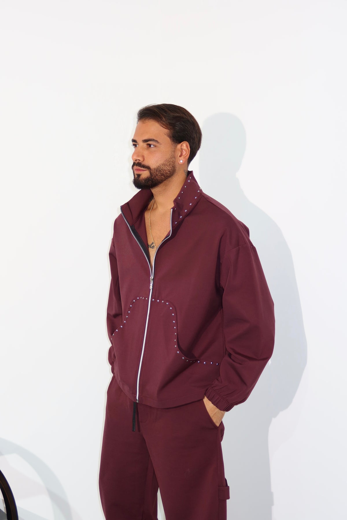 Coordinato MANHATTAN bordeaux